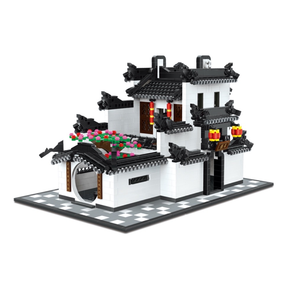 Wange W2319 Birrificio Cinese In Miniatura - Modello Da Collezione In Scala, Non Adatto A Bambini